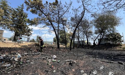Kocaeli Derince'de Yangın: 4 Kişi Dumandan Etkilendi