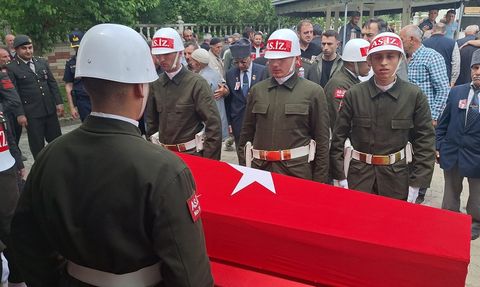 Kore Gazisi Muhammet Gündüz Son Yolculuğuna Uğurlandı