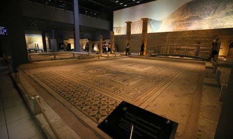 Kurban Bayramı’nda Zeugma Mozaik Müzesi'nde Yoğunluk