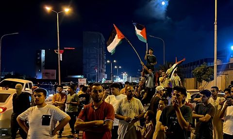 Libya'dan Gazze'ye Destek: Mağrip Direniş Konvoyu Coşkuyla Karşılandı