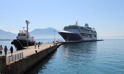Marella Discovery 2 Kruvaziyeri Alanya Limanı'na Ulaştı