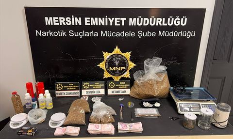 Mersin'de Uyuşturucu Operasyonunda 9 Şüpheli Yakalandı