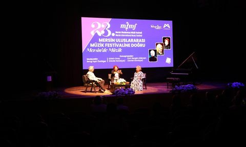 Mersin Uluslararası Müzik Festivali Kapsamında Söyleşi Düzenlendi