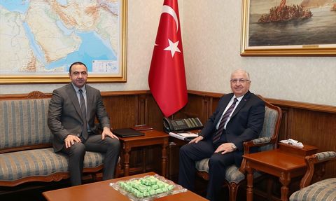 Milli Savunma Bakanı Güler, Azerbaycan İstihbarat Başkanı Sultanov'u Ağırladı