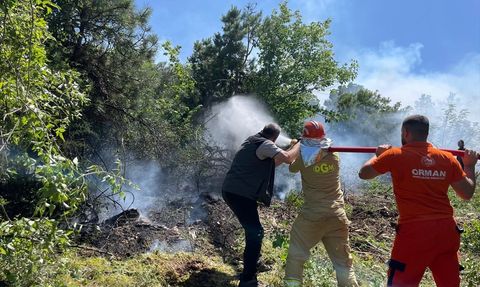 Muğla'daki Orman Yangını Kontrol Altına Alındı