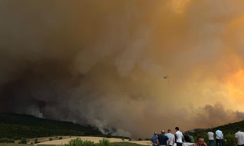Sakarya'daki Orman Yangını Bilecik'e Sıçradı