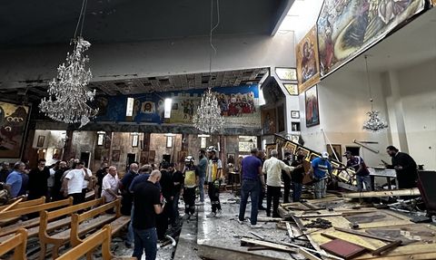 Şam'daki Kilisede Patlama: Çok Sayıda Can Kaybı