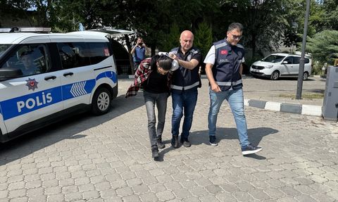 Samsun'da Kız Arkadaşını Darbeden Şüpheli Yakalandı