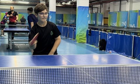 Serebral Palsili Tahir Efe Şahin, Masa Tenisi ile Başarıya Koşuyor