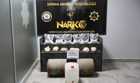 Şırnak'ta 30 Kilogram Metamfetamin Ele Geçirildi