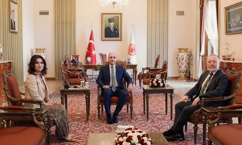 TBMM Başkanı Kurtulmuş, DEM Parti ile Terörsüz Türkiye İçin Komisyon Kurulmasını Görüştü
