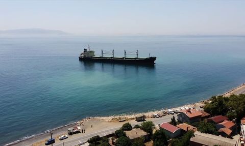 Tekirdağ'da Kuru Yük Gemisinin Karaya Oturması: Kurtarma Çalışmaları Başlatıldı
