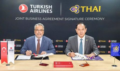 THY ve Thai Airways'ten Yenilikçi İşbirliği Anlaşması