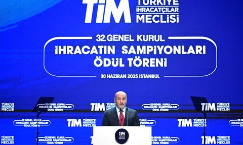 TİM İhracatın Şampiyonları Ödül Töreni Düzenlendi