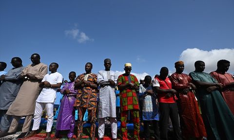Togo'da Kurban Bayramı Coşkusu