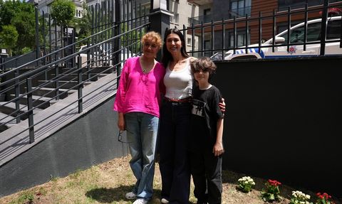 Trabzonspor Kulübü, Mattia Ahmet Minguzzi'nin Annesini Ziyaret Etti