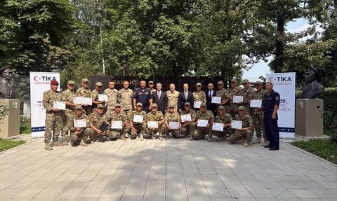 Türk Jandarması ve TİKA'dan Kırgızistan'a Olay Yeri İnceleme Eğitimi