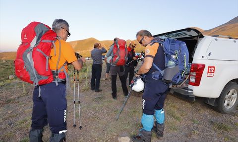 Türk Kızılay Ankara Şube Başkanı Dağda Mahsur Kaldı
