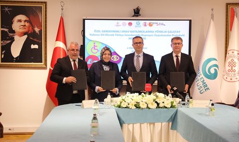 Türkçe Yabancı Dil Sınavlarında Eşitlik için Protokol İmzalandı