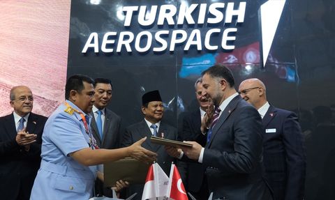Türkiye'den Endonezya'ya 48 adet KAAN Savaş Uçağı İhracatı