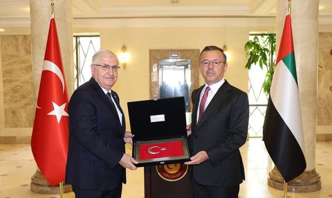 Yaşar Güler'den Abu Dabi Büyükelçiliği Ziyareti