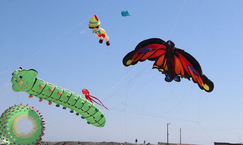 3. Trakya Uçurtma Festivali Tekirdağ'da Tamamlandı