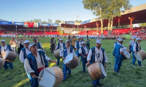 664. Kırkpınar Yağlı Güreşleri Törenle Başladı