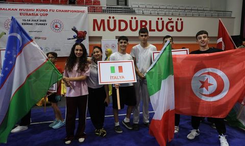 8. Açık Balkan Wushu Kung Fu Şampiyonası Edirne'de Başladı