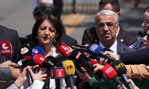 Adalet Bakanı Tunç, DEM Parti Heyetini Karşıladı