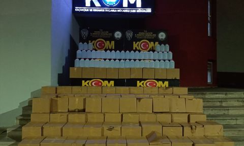 Adana'da Kaçak Etil Alkol Operasyonu