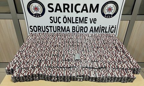 Adana'da Uyuşturucu Hap Operasyonu