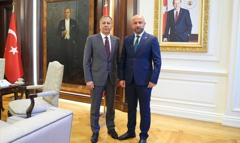 Afet Yönetiminde İşbirliği: Bakan Yerlikaya, Suriye Heyetini Ağırladı