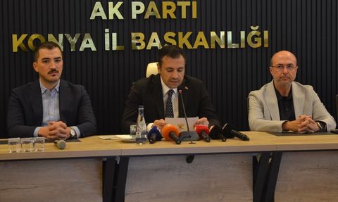 AK Parti Konya'dan Terörsüz Türkiye Açıklaması