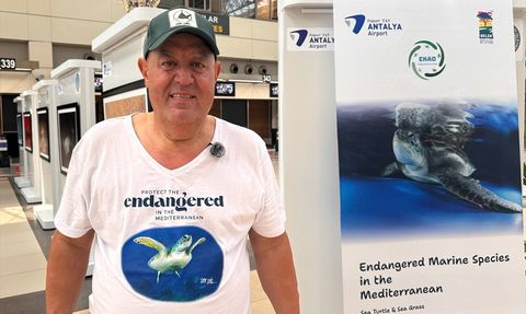 Akdeniz'de Nesli Tehlike Altında Olan Türler Sergisi Antalya'da Açıldı