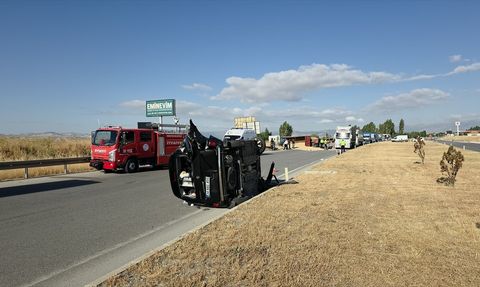 Amasya'da Feci Trafik Kazası: 1 Ölü, 4 Yaralı