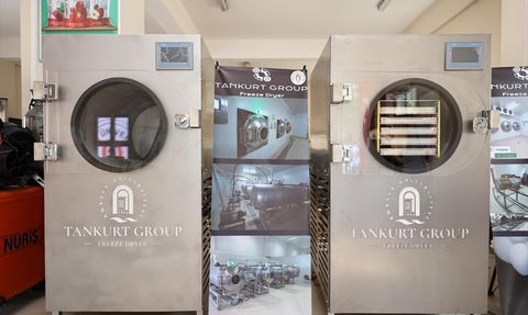 Amasya'da Yerli Dondurarak Kurutma Makinesi Üretim Tesisi Açıldı