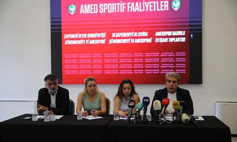Amed Sportif Faaliyetler'in Yeni Sezon Formaları Tanıtıldı