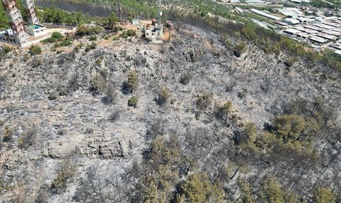 Antalya'daki Orman Yangını Kontrol Altına Alındı