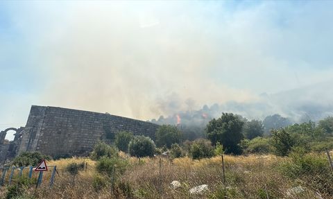Antalya'daki Orman Yangınlarına Müdahale Devam Ediyor