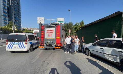 Bahçelievler'de Trafik Kazası: 1 Yaralı