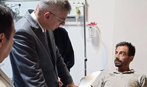 Bakan Memişoğlu, Yangın Kurbanlarını Ziyaret Etti