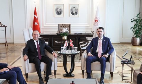 Bakan Murat Kurum, KKTC Başbakan Yardımcısı Ataoğlu ile Görüştü