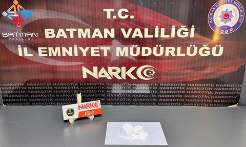 Batman'da Uyuşturucu Operasyonu: 2 Şüpheli Tutuklandı