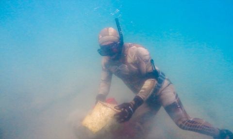 Bodrum'da Deniz Dibi Temizliği Etkinliği