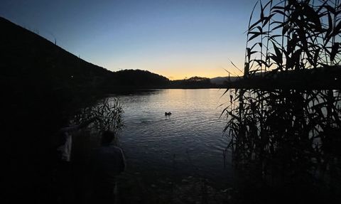 Bolu'da Gölette Kaybolan Genç İçin Arama Kurtarma Çalışması