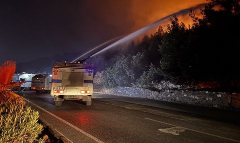 Buca'da İnşaat Yangını: 1 Kişi Tutuklandı