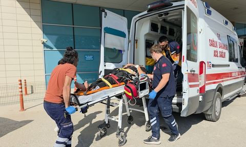 Bursa'da Elektrik Akımına Kapılan İşçi Ağır Yaralandı