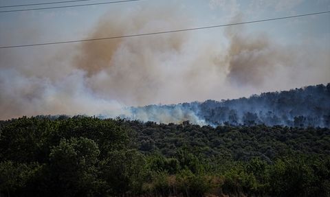 Bursa'da Orman Yangını Kontrol Altına Alındı