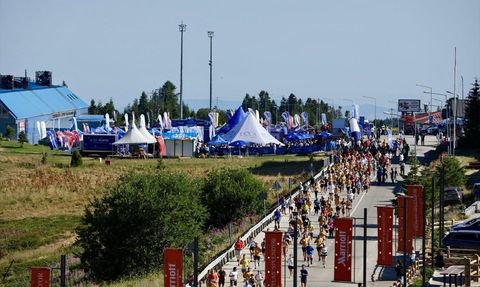 Bursa'da Uludağ Premium Ultra Trail Koşusu Tamamlandı