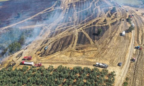 Bursa'da Yangın Kontrol Altına Alındı